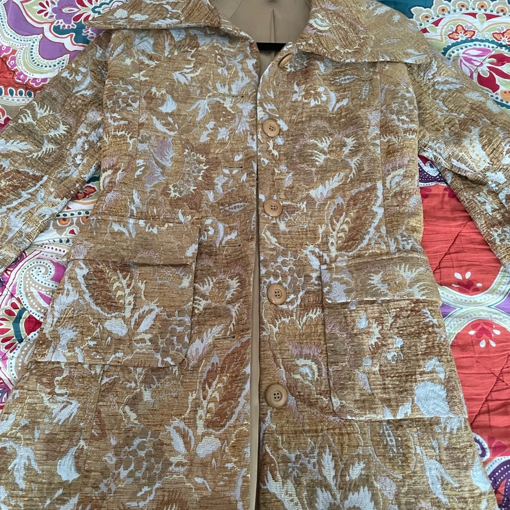 Isda & Co Tapestry Trench Coat